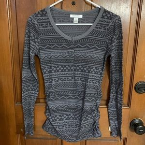 Motherhood Brand Long Sleeve Maternity Top